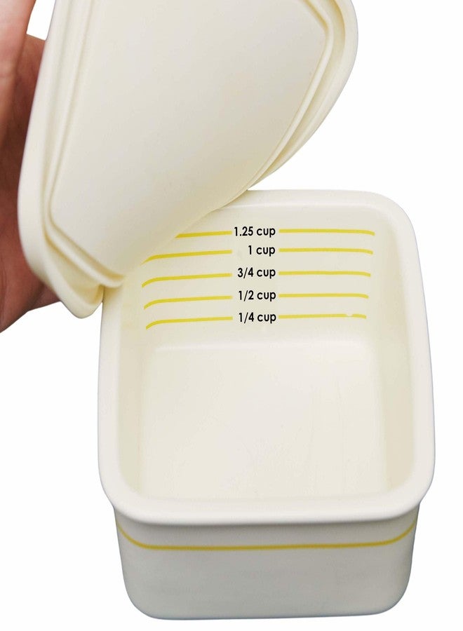 Uba Portion Control Containers (PORCELAIN) for Diet Meal Prep and Storage (1 Pack) - Image 1